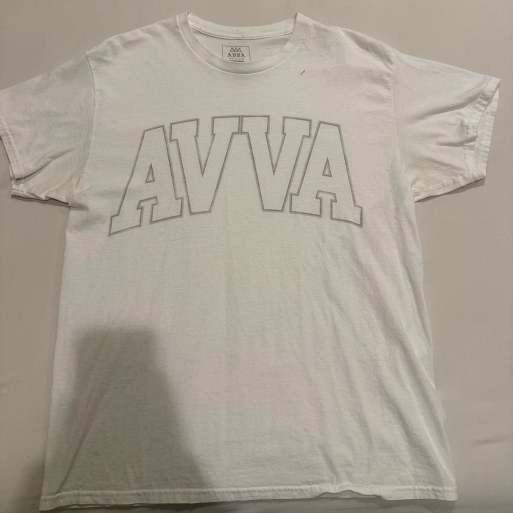 AVVA OFF CAMPUS SS TEE - White Sz-L